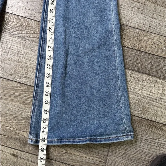 Rock & Roll Cowgirl Light Blue Flare Jeans - Picture 12 of 13